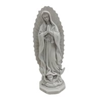 Magideal - Estatua De La Virgen María Católica, Estatuilla De Nuestra Señora, Regalo De Boda Religioso , Gris