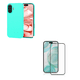 thumbnail image 1 of Carcasa Goma Lamina Vidrio Compatible Con iPhone 17 Turquesa, 1 of 3