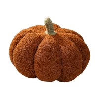 Bothyi - Cojín De Calabaza Conveniente Decorativo Duradero Para Cumpleaños Fiesta De Halloween 20Cm Marrón
