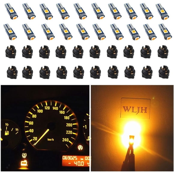 Ampolleta LED T5 WLJH 74 2721 37 286 12V 100 lm Universal Amarilla