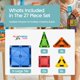 thumbnail image 5 of Juego STEM Playmags Mini Tiles Magnéticos de 27 Piezas, 5 of 9