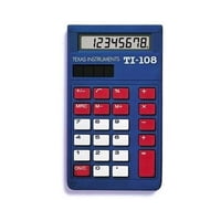 Calculadora Texas Instruments Ti-108, Kit De 10 Unidades Con Energía Solar Para Profesores