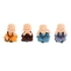 thumbnail image 2 of 4pcs Estatuas De Monjes De Buda Figuras De Monjes Chinos Tradicionales Estilo 1, 2 of 5