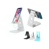 Genérico - Soporte De Celular Para Mesa Plegable Plástico Alta Calidad Blanco
