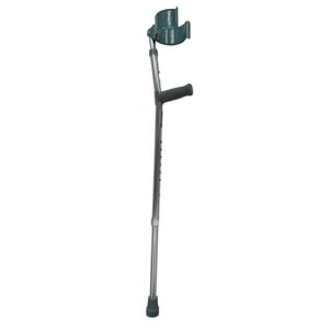 Maxcare - Bastón Muleta Codera Móvil Canadiense Talla S Gris S