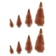 thumbnail image 1 of 8x Árbol De Navidad Artificial Mini Decoración Navideña Para Boda Navidad Naranja, 1 of 2