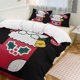 thumbnail image 2 of Hello Kitty Christmas Stockings 3 Pieces Duvet Cover Set Full Size Super Soft Fade Resistant Microfiber, 2 of 4