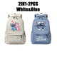 thumbnail image 1 of MINISO Stitch Backpack for Girl Boy Student Teenager Children Rucksack Kids Birthday Gift Women Casual School Bag, 1 of 3