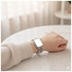 thumbnail image 3 of Correa Glamorous Silver Beaded para Apple Watch Diseño Elegante Estilo Exclusivo Compatible 42/44 mm, 3 of 3