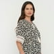 thumbnail image 3 of Blusa Mujer Manga Campana Beige Print Corona, 3 of 5
