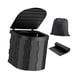thumbnail image 5 of Inodoro Portátil Con Tapa, Inodoro Plegable Para Viajes Largos, Camping, Playa, Negro, 5 of 5