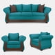 thumbnail image 2 of Juego de living 3-1-1 Tokio Turquesa, 2 of 8