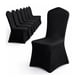 thumbnail image 1 of Pack X6 Fundas Negro Para Silla  Spandex Lycra Lisa Elegante Eventos Bodas, 1 of 6