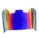 thumbnail image 3 of Visera De Fútbol, Casco Duradero, Máscara De Fútbol, Visera Para Adultos Y Jóvenes, Color Azul, 3 of 5