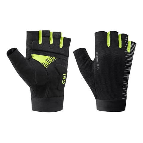 Guantes Shimano Amarillo M Hombre Cw-Glbs-Ts11M