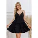 thumbnail image 2 of Vestido Corto Sexy Verano Mujer Escote V Fiesta Casual Pabilos 330, 2 of 3