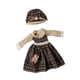 thumbnail image 4 of Vestido Para Mu?eca BJD 1/6, Regalos De Cumplea?os, Tela Suave Hecha A Mano, Falda De Mu?eca De 12 Pulgadas, Estilo A, 4 of 5