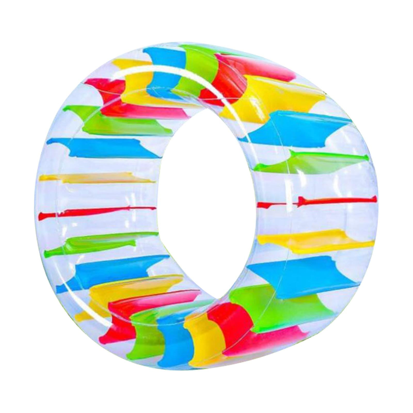 Magideal - Rueda Inflable Para El Agua, Flotador De Piscina Para Interiores Y Exteriores, Estanque, Río, Balsa Inflable, Juguete De Piscina, Flotador De Rodillos