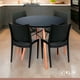 thumbnail image 2 of Comedor Eames 100cm redonda Negra + 4 Sillas tipo Restaurante, 2 of 8