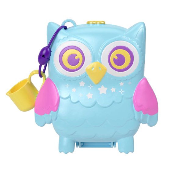 Juegos didácticos Polly Pocket - Set Compacto Pijamada de Búho - Mattel