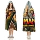thumbnail image 3 of Jumanji Manta Capa con Capucha Anti-Bolitas, Manta de Lana Ártica Suave, Manta Portátil de Felpa Ligera y Lujosa, Poncho para Siesta en Casa y Oficina, 100*130cm, 3 of 6