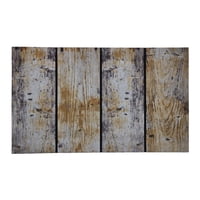 Fliperex - Alfombra Limpiapies Felpudo Alfombra De Entrada Tablas