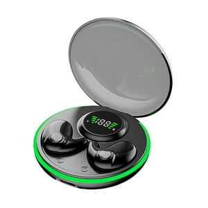 Aaronmei Auriculares Inalámbricos Hifi Estéreo Negro