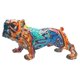 thumbnail image 1 of Estatuilla De Bulldog De Graffiti Pintada Moderna Escultura Estatua Arte Resina Artesanía 25x12x14CM, 1 of 5