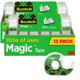 thumbnail image 1 of Cinta adhesiva Scotch Magic 12 rollos 3/4 pulg x 889 cm mate, 1 of 8