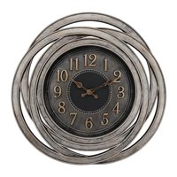 Bothyi - Reloj De Pared Resistente Al Agua De 49,5 Cm, Jardín Al Aire Libre, Fácil De Leer Para Sala De Estar