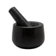 thumbnail image 1 of Mortero 2 Piezas Piedra Granito Negro, 1 of 3