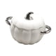 thumbnail image 5 of Cacerola con tapa, plato de pasta de porcelana con asa, decoración del hogar, olla, utensilios de cocina para sopa, postre, comedor, boda, refrigerio Blanco, 5 of 5