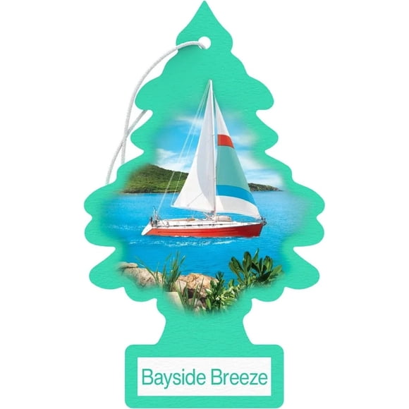 Ambientador Little Trees Bayside Breeze para coche y hogar