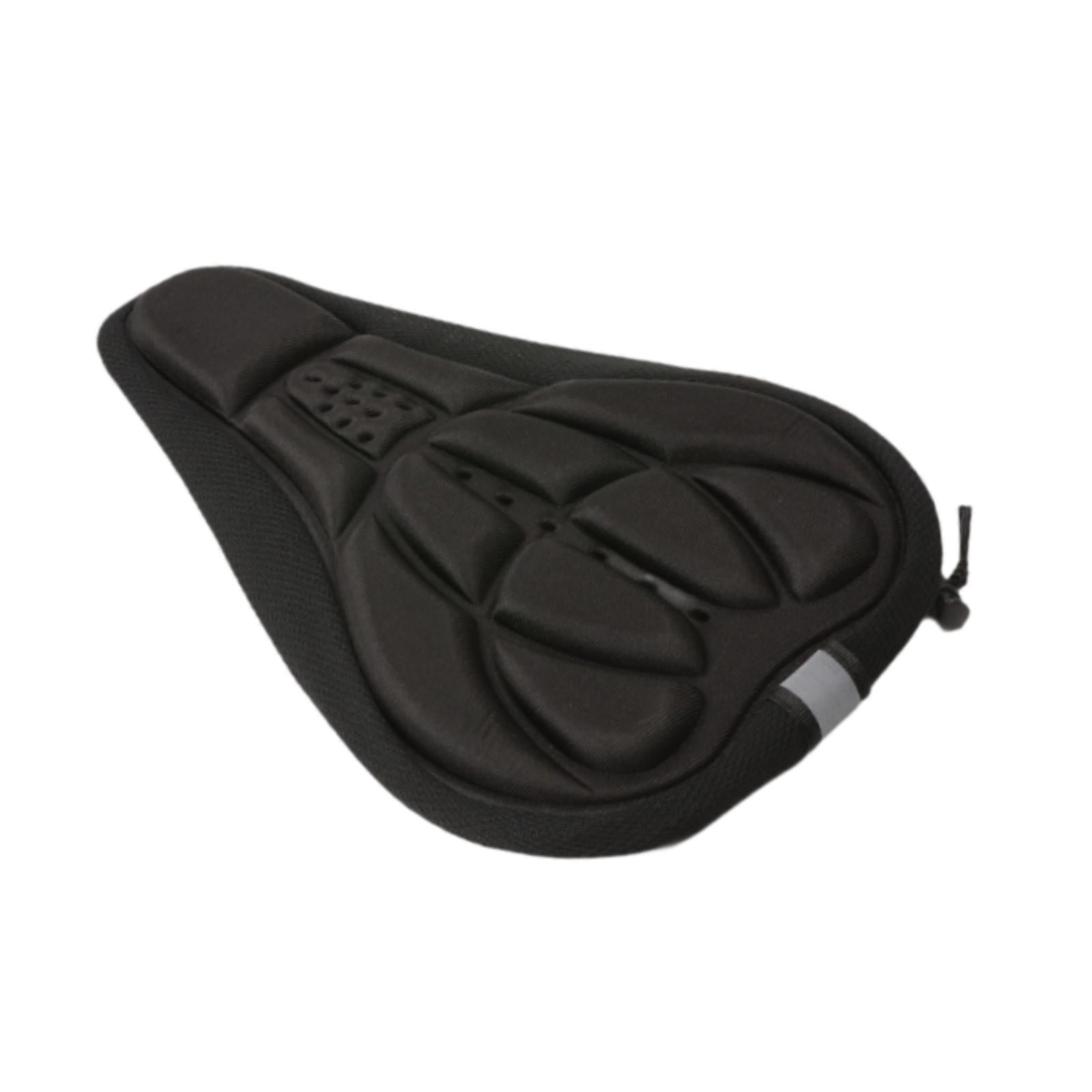 Ioensy - Cubierta De Silla De Silla De Bicicleta 3d Para Cycling Road Road Mountain Bike Reemplazo De Accesorio Negro