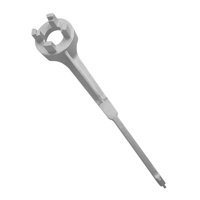 Magideal - Herramienta De Llave De Tambor De Acero Al Carbono, Abridor De Tambor De Barril, Fácil De Usar, Herramienta De Extracción De Tapa De Barril Versátil P