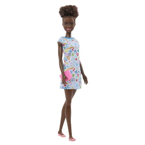 Muñeca Barbie Career Teacher Mattel Con Moda Y Accesorios
