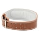 thumbnail image 4 of Cinturón De Levantamiento De Pesas Protector De Cintura Soporte Ajustable Cinturón De Gimnasio Unisex S Marrón, 4 of 5