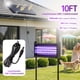 thumbnail image 4 of Electrocutor de Mosquitos Aeroguard 4500V Solar 15W Impermeable, 4 of 9