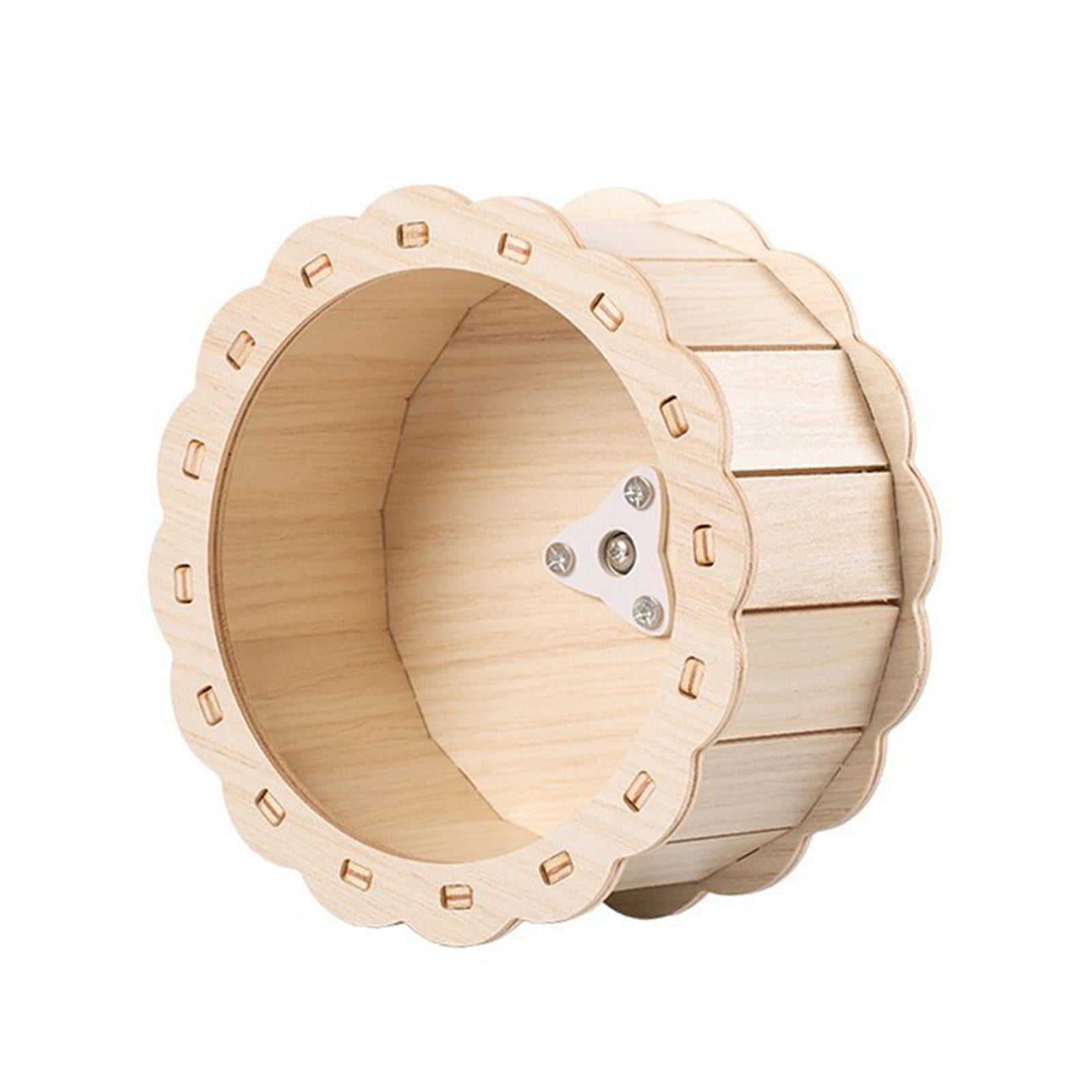 Rueda De Madera Para Correr De Hámster, Juguetes, Rueda De Ejercicio, Hámster Sirio, Ratones Silenciosos