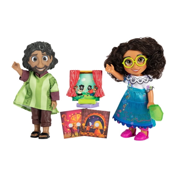 Figura de Juguete Disney Encanto Muñecos Mirabel y Bruno 15 cm