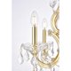 thumbnail image 5 of Lámpara de Araña Elegant Lighting 2800D20G/RC 6 Luces Cristal Dorado, 5 of 9