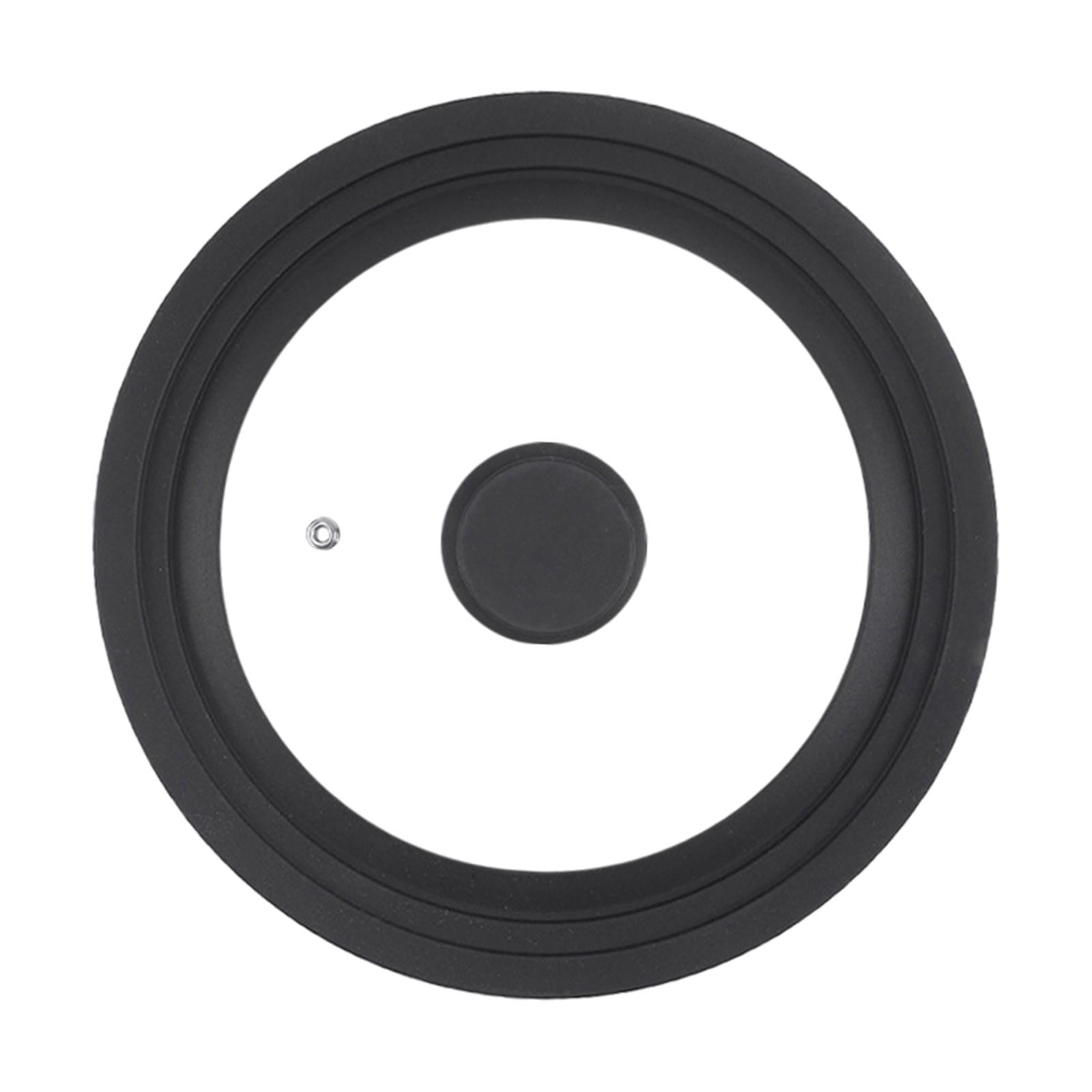 Bothyi - Tapa Universal Tapas Superiores Accesorios De Cocina Tapa De Sartén Para Ollas Sartenes Negro 21cm