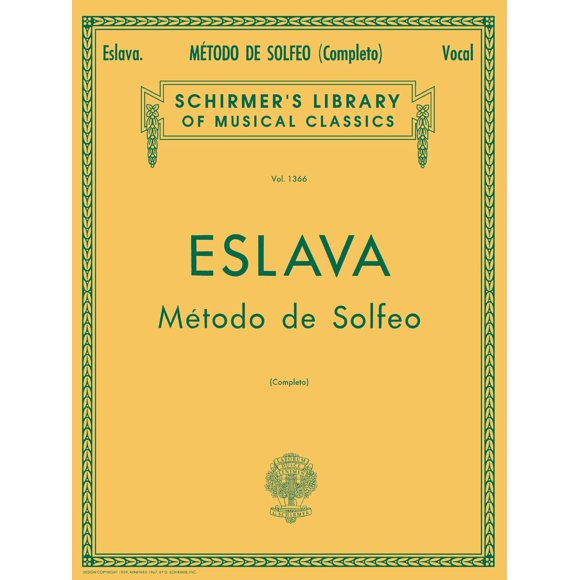 Partituras G. Schirmer, Inc. Vol. 1366 – 144 páginas