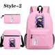 thumbnail image 1 of Anime Satoru Gojo Pattern Three Piece Backpack New Fashion School High Quality Backpack Shoulder Bag Pen Bag Laptop Backpack, 1 of 3