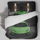 thumbnail image 1 of Lamborghini Green Aventador Sv Custom Quilt Duvet Cover Set Bedclothes, 1 of 3