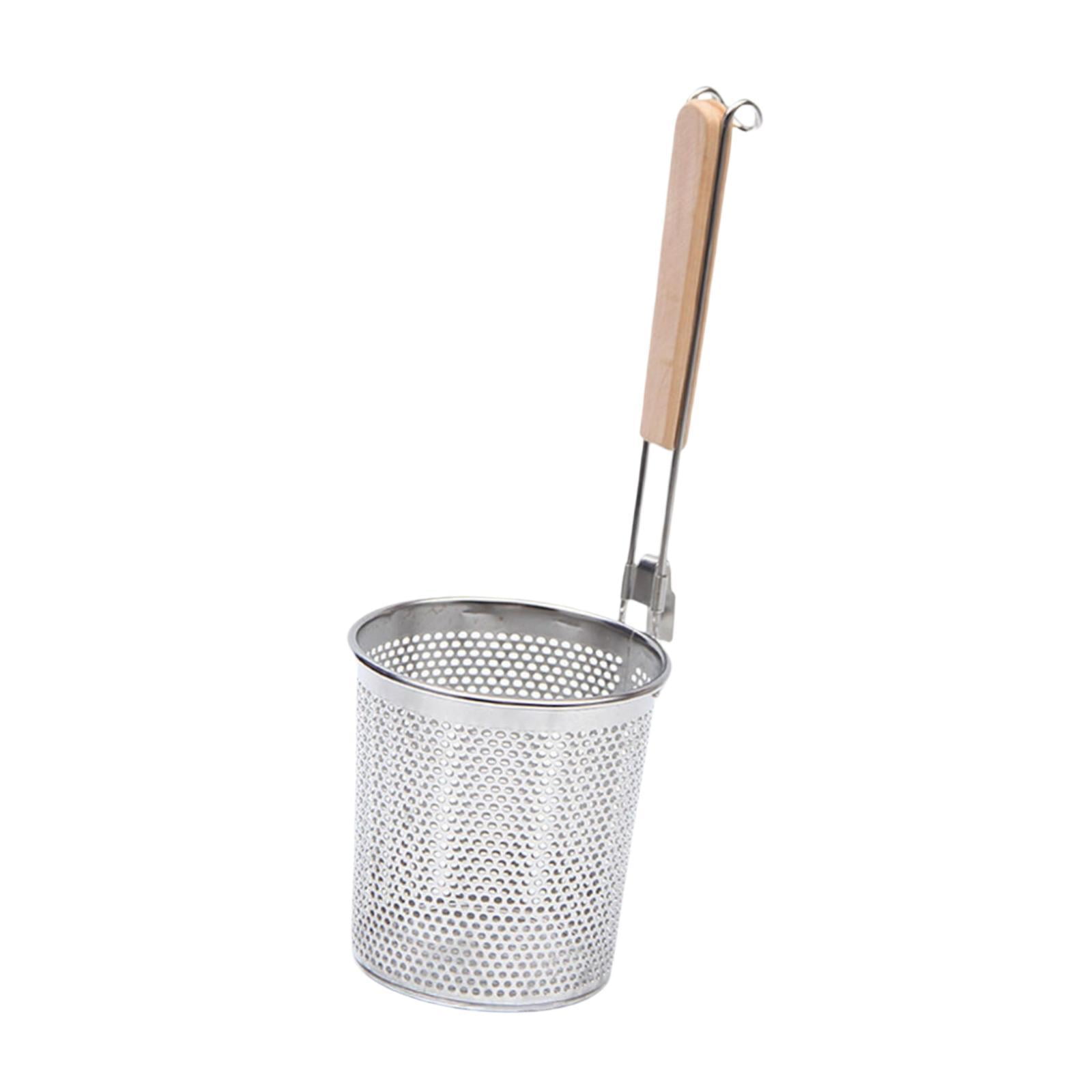 Bothyi - Colador De Pasta De Acero Inoxidable, Colador De Fideos Para Colar Fideos, 12cm
