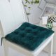 thumbnail image 1 of suxuMhao Cojín para Silla, 40x40x7cm Cojín de Asiento Verde Oscuro 1pza–almohadón Ideal para Silla de Oficina y Cojines para Silla de Cocina, Cojines de Asiento de Terciopelo Cristal Suave para, 1 of 4
