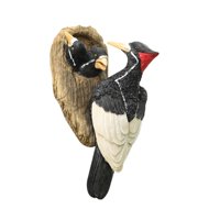 Magideal - Adorno Colgante De Resina Para Árbol, Versátil Para Decoración Interior Y Exterior. Fácil Instalación. Figura Realista De Pájaro De 11,5 X 11 X 23 Cm.