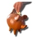 thumbnail image 1 of Alcancía chanchito de greda clásica, 1 of 3