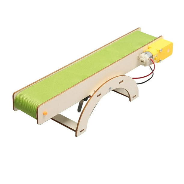 Stem Toys DIY Autoensamblaje Craft 1 Set Cinta Transportadora Para Niños Escuela Familia